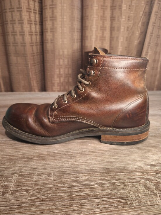 Wolverine Kilometer Boots Mens 8M Brown Leather Heritage Service Made In USA main image 14